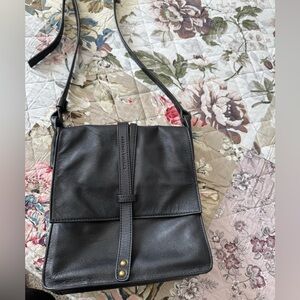 Cynthia Vincent Elegant Black Crossbody Bag